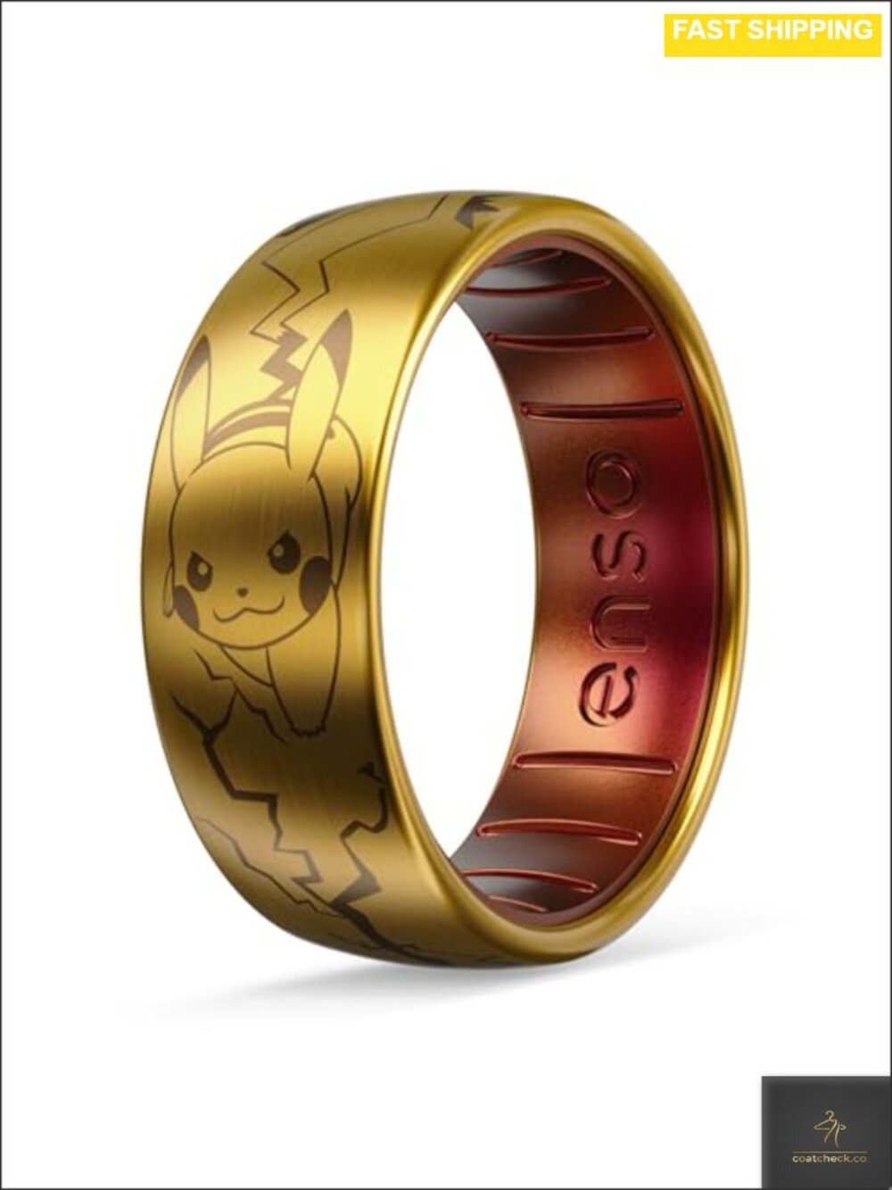 Hybrid Ring Brushed Outer Metal Premium Inner Silicone Comfortable Breathable